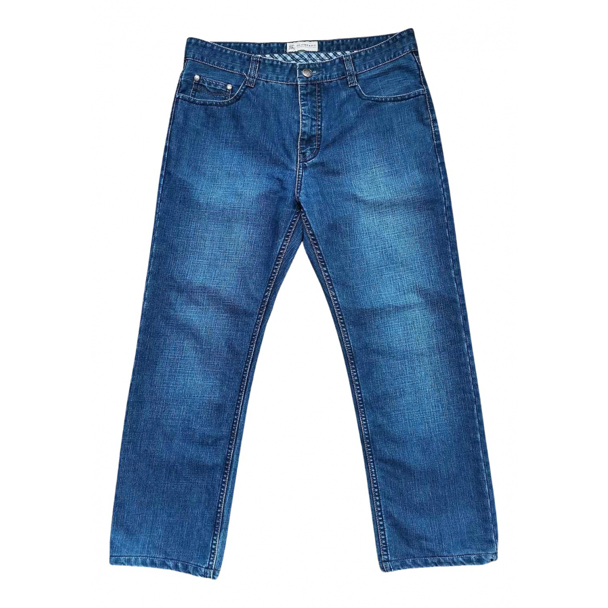 Straight jeans Burberry Blue size 34 US 